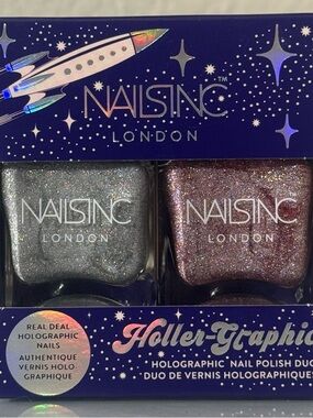 Nails Inc Holler-Graphic Nail Polish Set